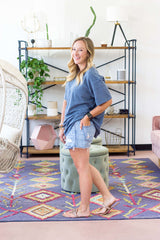Roxy Top - Slate