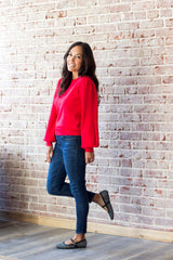 Amelia Sweater - Red