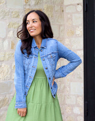 Anastasia Dress - Apple Green