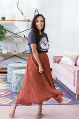 Vegas Skirt - Rust