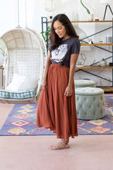 Vegas Skirt - Rust