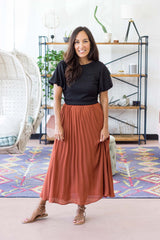Vegas Skirt - Rust