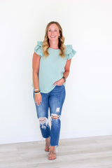 Payton Top - Mint