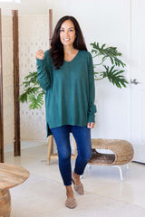 Londyn Sweater - Hunter Green