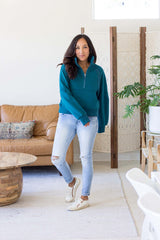 Mackenzie Pullover - Teal