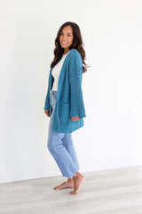 Cassadee Cardigan - Winter Teal