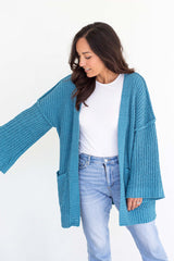 Cassadee Cardigan - Winter Teal