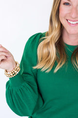 Ivy Sweater - Pine Forest