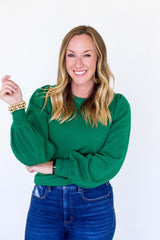 Ivy Sweater - Pine Forest
