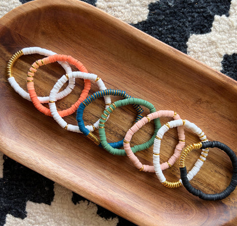 Custom Handmade Heishi Bracelet