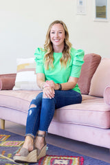 Nashville Top - Green