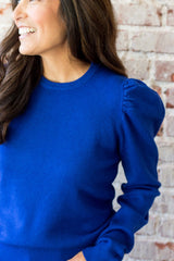 Maddie Sweater - Bright Cobalt Blue