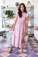 Anastasia Dress - Blush