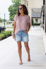 Bryn Shorts - Light Wash