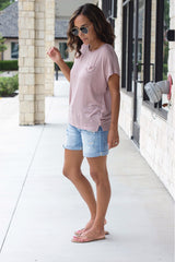 Bryn Shorts - Light Wash