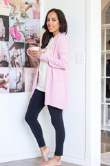 Amber Cardigan - Petal Pink