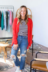 Jenna Cardigan - Poppy