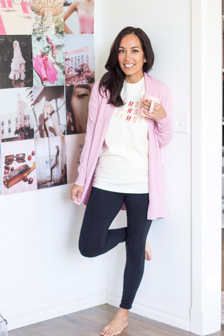 Amber Cardigan - Petal Pink