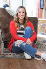 Jenna Cardigan - Poppy