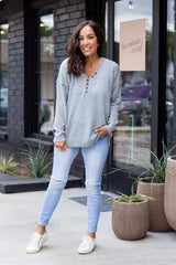 Kyrie Pullover - Heather Gray